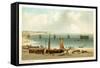 Chain Pier, Brighton, Sussex, C1889-null-Framed Stretched Canvas