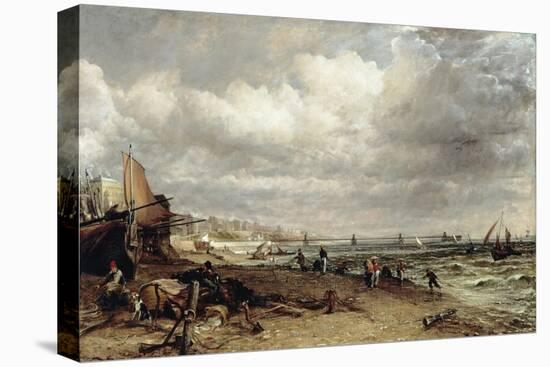 Chain Pier, Brighton-John Constable-Stretched Canvas