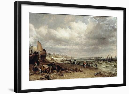 Chain Pier, Brighton-John Constable-Framed Giclee Print