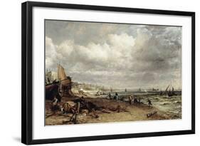 Chain Pier, Brighton-John Constable-Framed Giclee Print