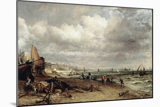 Chain Pier, Brighton-John Constable-Mounted Giclee Print