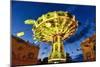 Chain Swing Ride, Prater, Vienna, Austria-George Oze-Mounted Photographic Print