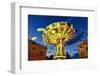 Chain Swing Ride, Prater, Vienna, Austria-George Oze-Framed Photographic Print