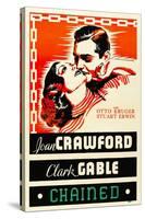 Chained, Joan Crawford, Clark Gable, 1934-null-Stretched Canvas