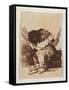 Chained Prisoner, Seated-Francisco de Goya-Framed Stretched Canvas