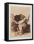 Chained Prisoner, Seated-Francisco de Goya-Framed Stretched Canvas