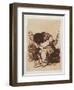 Chained Prisoner, Seated-Francisco de Goya-Framed Art Print