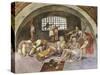 Chained Prisoners, Fresco-Giulio Romano-Stretched Canvas