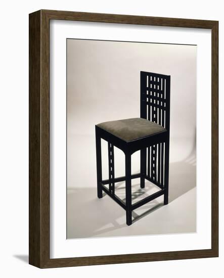 Chair, 1904-Charles Rennie Mackintosh-Framed Giclee Print
