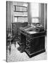 Chair and Desk of Charles Dickens, Used at Gadshill, 1923-null-Stretched Canvas