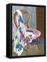 Chair and Patterned Fabric, 2000-Joan Thewsey-Framed Stretched Canvas
