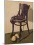 Chair and Pears, 2005-Raimonda Kasparaviciene Jatkeviciute-Mounted Giclee Print