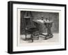 Chair and Table for Breakfast Room, Furniture, 1882-null-Framed Giclee Print