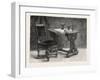 Chair and Table for Breakfast Room, Furniture, 1882-null-Framed Giclee Print