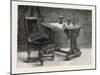 Chair and Table for Breakfast Room, Furniture, 1882-null-Mounted Giclee Print