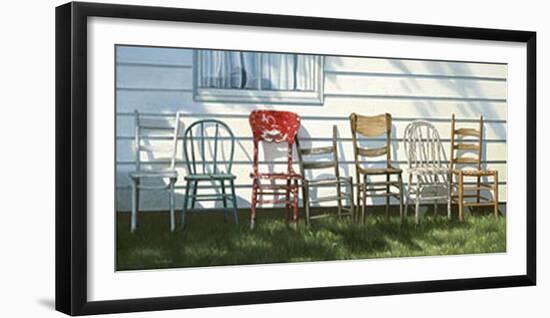 Chair Collection-Cecile Baird-Framed Art Print