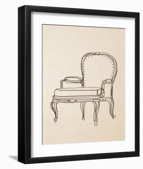 Chair Design I-Irena Orlov-Framed Art Print