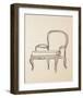 Chair Design I-Irena Orlov-Framed Art Print