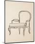 Chair Design I-Irena Orlov-Mounted Art Print