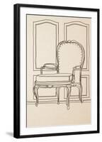 Chair Design II-Irena Orlov-Framed Art Print