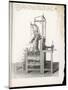 Chair Designed to Correct Deformities of the Spine Holding It in Any Desired Position-Langlume-Mounted Art Print