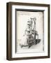 Chair Designed to Correct Deformities of the Spine Holding Neck and Body in Any Desired Position-Langlume-Framed Art Print