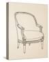 Chair Foyer I-Irena Orlov-Stretched Canvas