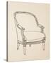 Chair Foyer I-Irena Orlov-Stretched Canvas