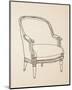 Chair Foyer I-Irena Orlov-Mounted Art Print