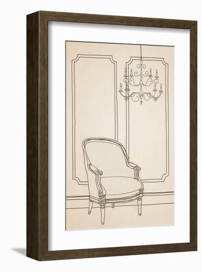 Chair Foyer II-Irena Orlov-Framed Art Print