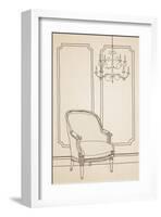 Chair Foyer II-Irena Orlov-Framed Art Print