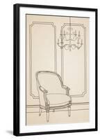 Chair Foyer II-Irena Orlov-Framed Art Print