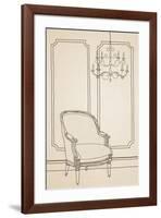 Chair Foyer II-Irena Orlov-Framed Art Print