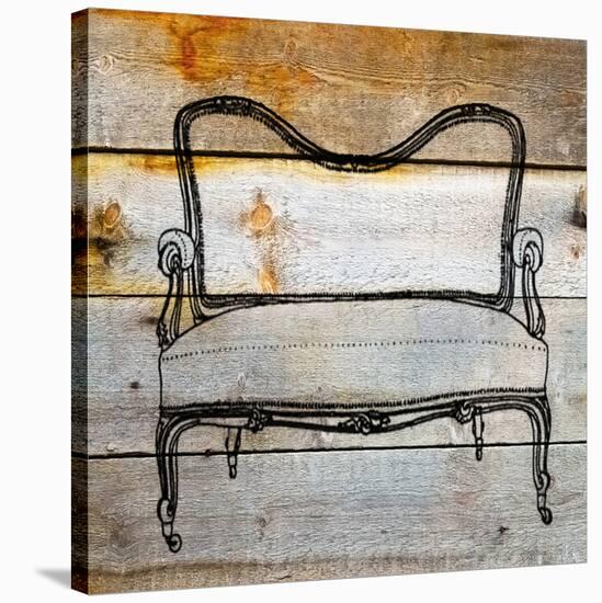 Chair II-Irena Orlov-Stretched Canvas