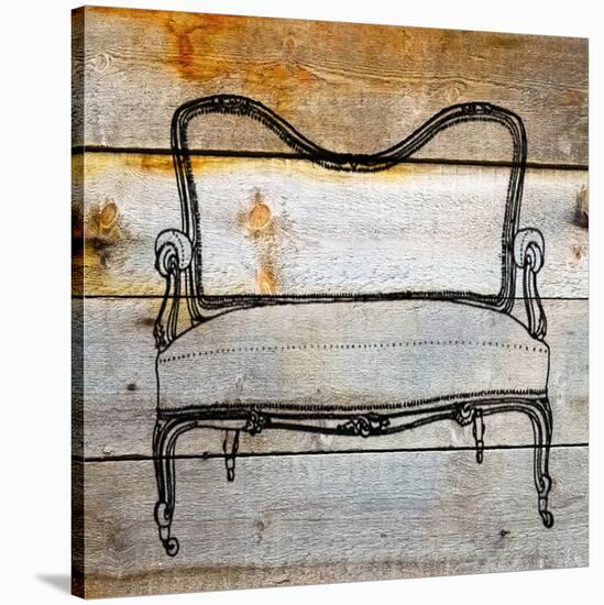 Chair II-Irena Orlov-Stretched Canvas