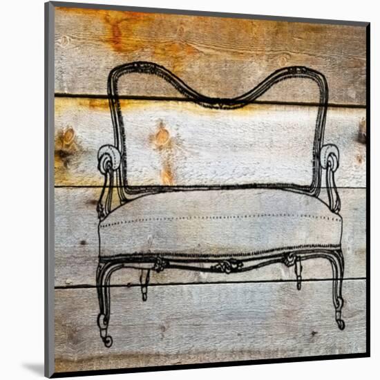 Chair II-Irena Orlov-Mounted Art Print