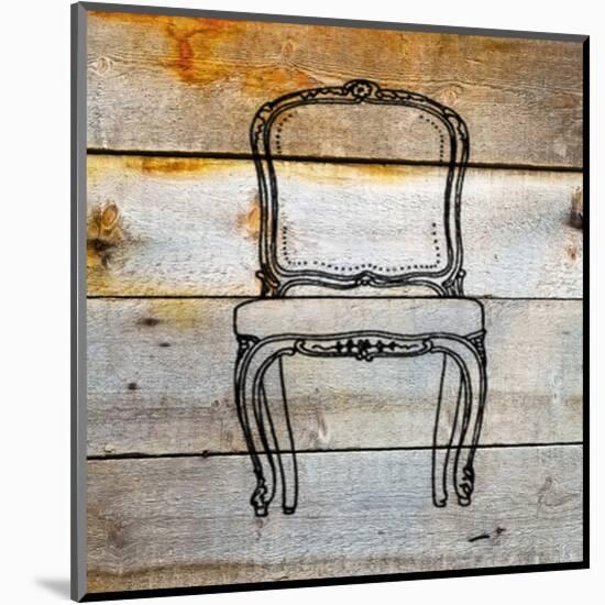 Chair III-Irena Orlov-Mounted Art Print