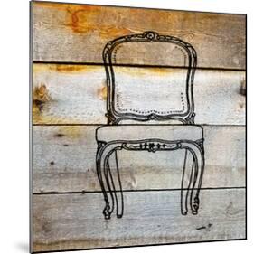 Chair III-Irena Orlov-Mounted Art Print