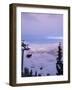 Chair Lift in the Early Morning, 2010 Winter Olympic Games Site, Whistler, British Columbia, Canada-Aaron McCoy-Framed Photographic Print