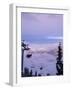 Chair Lift in the Early Morning, 2010 Winter Olympic Games Site, Whistler, British Columbia, Canada-Aaron McCoy-Framed Photographic Print