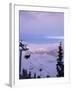 Chair Lift in the Early Morning, 2010 Winter Olympic Games Site, Whistler, British Columbia, Canada-Aaron McCoy-Framed Photographic Print