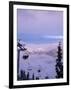 Chair Lift in the Early Morning, 2010 Winter Olympic Games Site, Whistler, British Columbia, Canada-Aaron McCoy-Framed Photographic Print