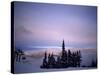 Chair Lift in the Early Morning, Whistler, British Columbia, Canada, North America-Aaron McCoy-Stretched Canvas