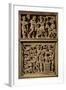 Chair of Bishop Maximian, Inlaid Wood and Ivory Paleochristian Sculpture, from Ravenna, Italy-null-Framed Giclee Print