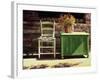 Chair on Sally's Patio-Helen J. Vaughn-Framed Giclee Print