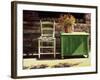 Chair on Sally's Patio-Helen J. Vaughn-Framed Giclee Print