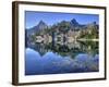 Chair Peak and Mount Roosevelt, Gem Lake, Alpine Lakes Wilderness, Washington, Usa-Jamie & Judy Wild-Framed Photographic Print