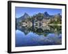 Chair Peak and Mount Roosevelt, Gem Lake, Alpine Lakes Wilderness, Washington, Usa-Jamie & Judy Wild-Framed Photographic Print