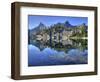 Chair Peak and Mount Roosevelt, Gem Lake, Alpine Lakes Wilderness, Washington, Usa-Jamie & Judy Wild-Framed Photographic Print