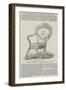 Chair Presented to the Prince of Wales-null-Framed Giclee Print